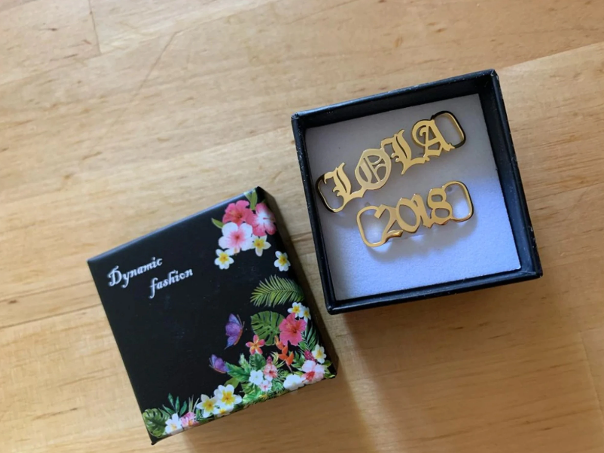 Customized Shoelace Buckle for Personalized Shoes