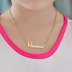 Custom Name  Baby Necklace  Kids Custom Name Necklace