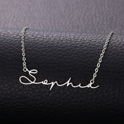 Personalized Signature Necklace, Custom Name Necklace, Signature Name Necklace, Dainty Name Jewelry, Gift For Her, Mother Day Gift