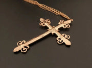 gold crucifix necklace Crucifix Necklaces