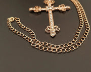gold crucifix necklace Crucifix Necklaces