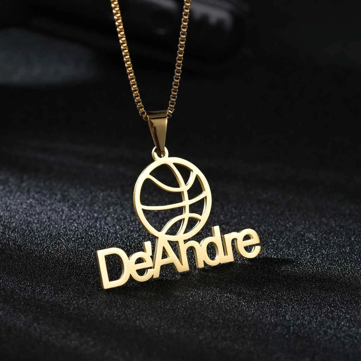 Personalized Name And Cartoon Character Necklaces Pendants