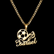Personalized Name And Cartoon Character Necklaces Pendants