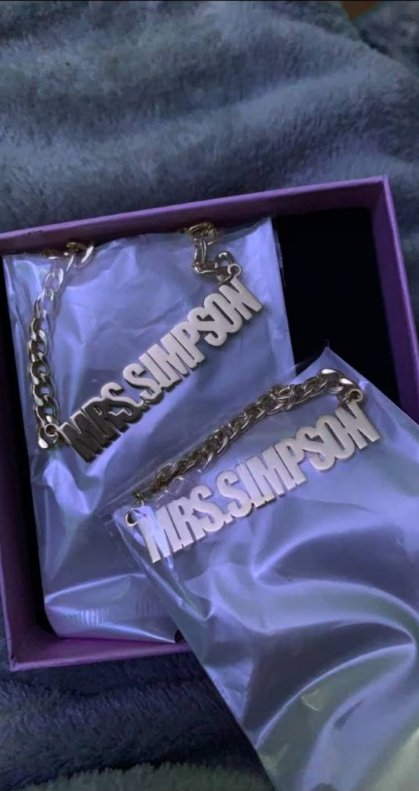 Cuban Chain Name Necklace 5mm Gifts - KN Gifts
