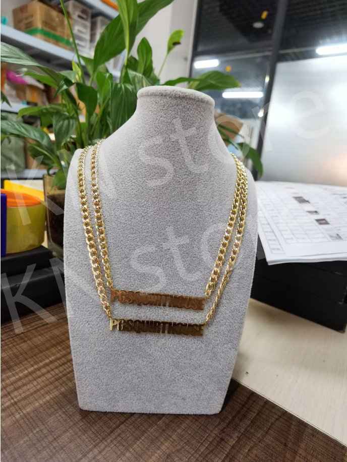 Cuban Chain Name Necklace 5mm Personalized Gifts for Everyone