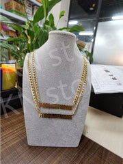 Cuban Chain Name Necklace 5mm Gifts - KN Gifts