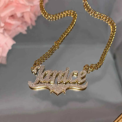 Custom Cuban Chain Necklace - Personalized Name Jewelry Statement