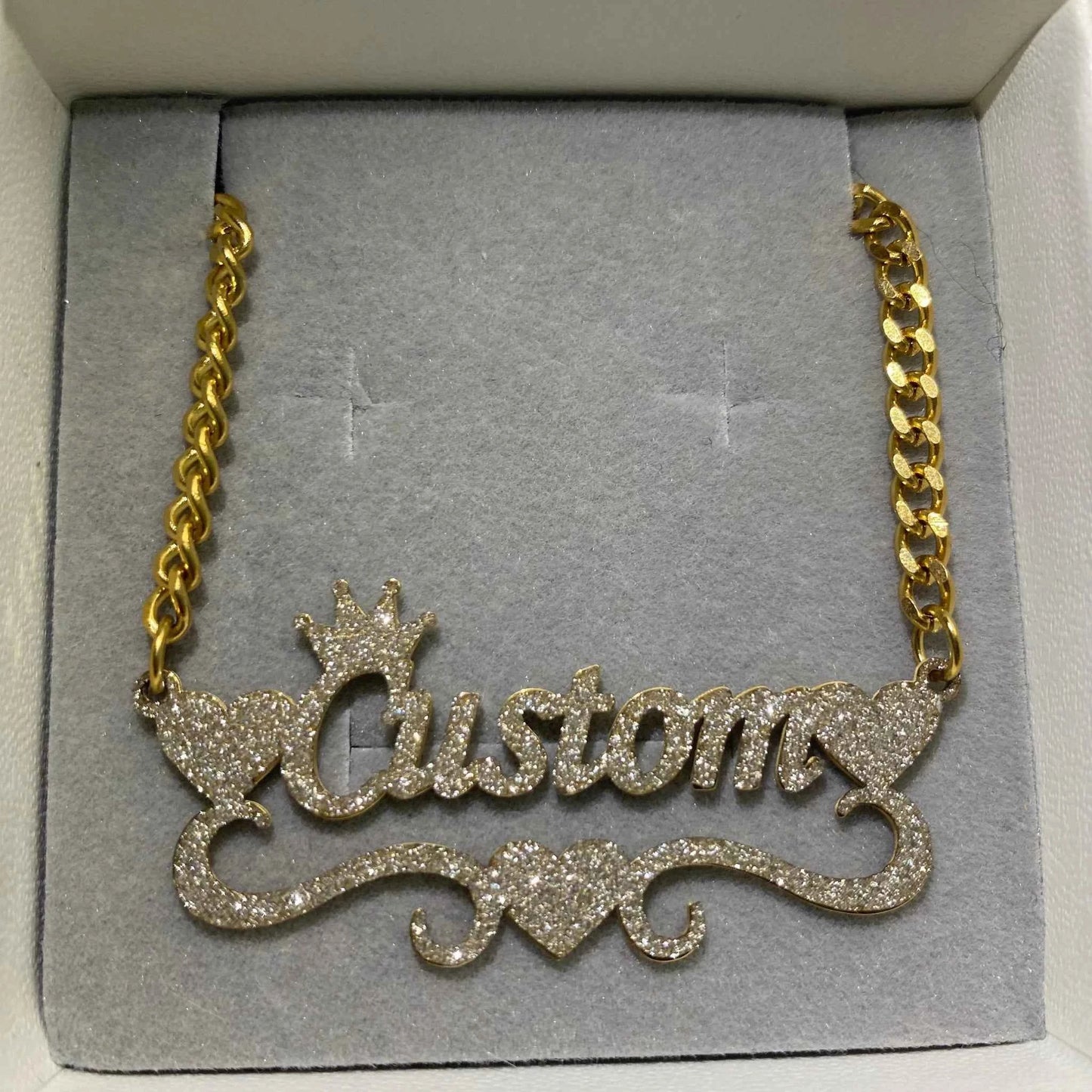 Custom Cuban Chain Necklace - Personalized Name Jewelry Statement