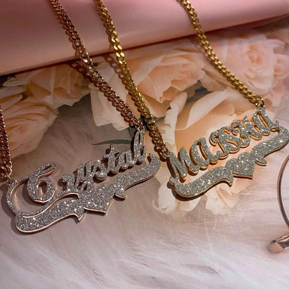 Custom Cuban Chain Necklace - Personalized Name Jewelry Statement