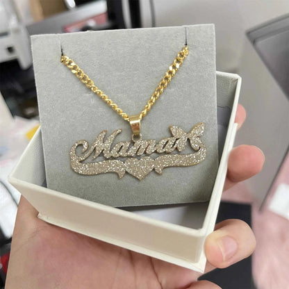 Custom Cuban Chain Necklace - Personalized Name Jewelry Statement
