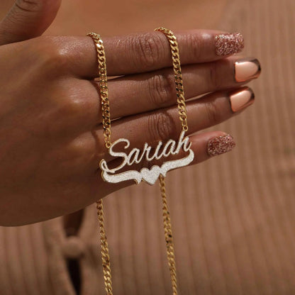 Custom Cuban Chain Necklace - Personalized Name Jewelry Statement