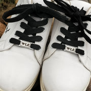 Custom Engraved Shoe Buckle Personalized Shoelace Charm - KN Gifts